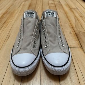 Converse All Star Slip On Tan Sneaker Size 12